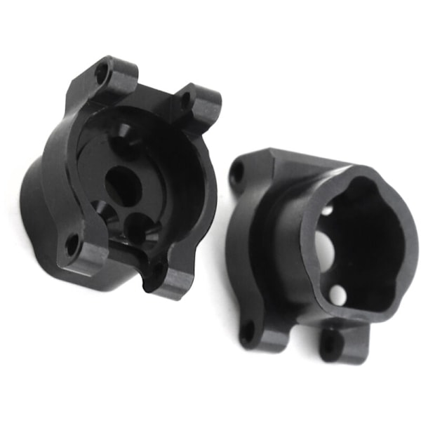 2 st metall bakgrindfäste 8256 för TRX4 -4 1/10 RC Crawler biluppgraderingar delar tillbehör, svart