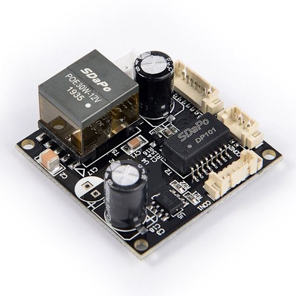 PM3812AT 2A Temperaturbeständig Industriell Klassad Isolerad POE Modul 25.5W