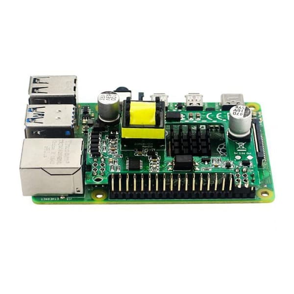 til 4B 3B+ POE Ethernet Power Module POE HAT Udvidelseskort med Varmeafleder