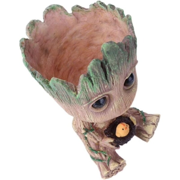 aby Groot Blomsterpot - Innovativ Leddelt Figur til Planter og Penne fra den Klassiske Film I AM Groot