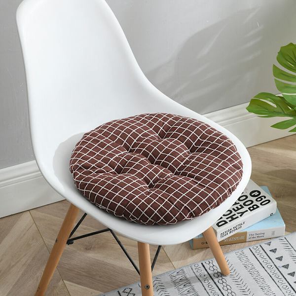 15,8x15,8 tum rund sittdyna, inomhus utomhus soffa stolsdyna dyna, Kaggar