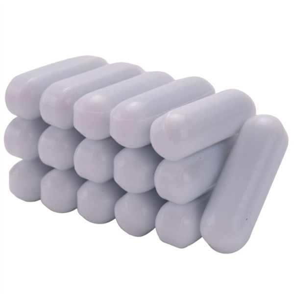 32 stk PTFE Magnetisk Røreren Mixer Lab Rør Stang Magnet Plate Rod (8X25Mm)