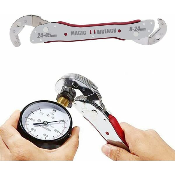 Clea Universal Multifunction Magic Wrench Adjustable Automatic Ratchet 9 to 45 mm