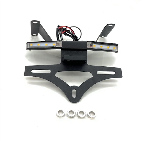 För CB650R CBR650R 2019 2020 Registreringsskylthållare Fäste med Bakre Stänkskärm Eliminator LED Blinkers