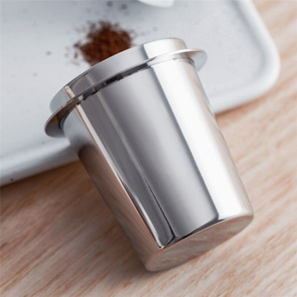 2X Rostfritt Stål Kaffe Dosering Kopp Bönmalningsmaskin för 58mm Dosering Kopp-B