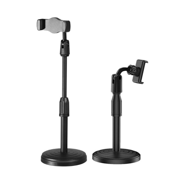 Universell Retractable Live Mobiltelefonholder Desktop Lazy Live Broadcast Brakett Mobiltelefonholder