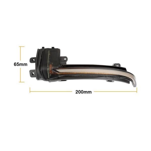 Strømmende LED-blinklys B8 bilmodell for