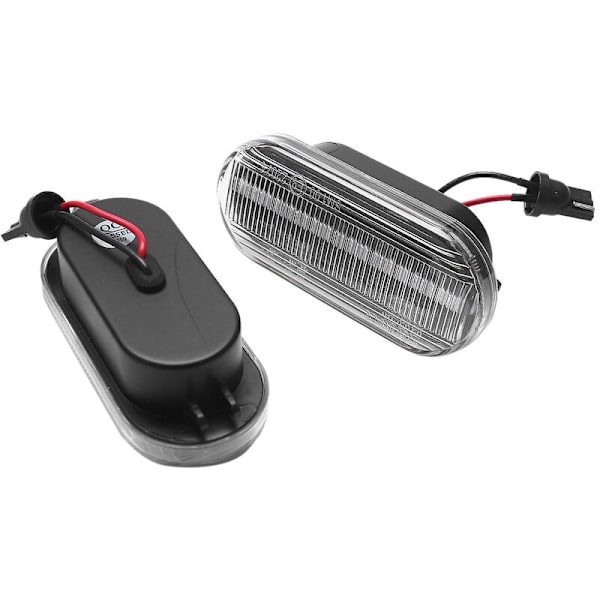 2 kpl LED-sivusuojan vilkkuvalot For Focus Mk2 (valkoinen)