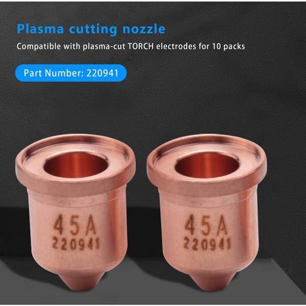 Plasma skärmunstycke 10PK 220941 för Hypertherm Powermax 65/85/105