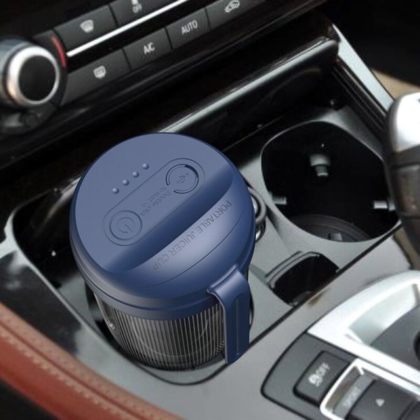 Bærbar elektrisk blender USB juicer kop USB elektrisk blender husholdnings juicer mini blender køkkenapparater gul