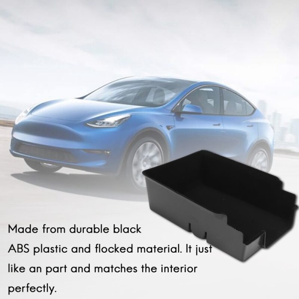 for Tesla Model 3 Model Y 2021 Bilens Sentrale Armlene Oppbevaringsboks Biltilbehør Konsolholder Hanskeorganisator