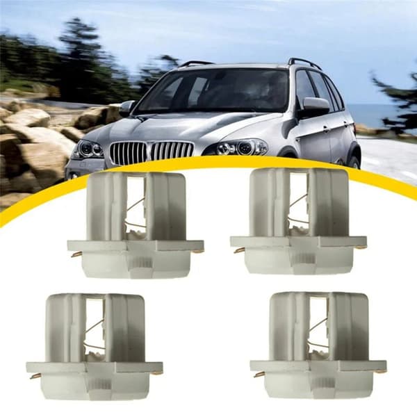 8 stk. Bil Baglygte Pære Fatning Holder 63216943036 til 7 Serie X3 X5 E53 E38 E65 E70 E83 F25 2000-2016