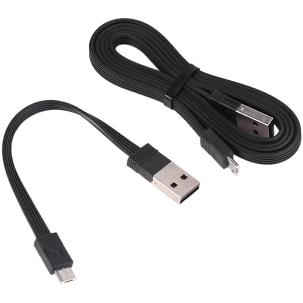 Rc-062M (1M 0.16M) USB-kabel Kombinert lading, datalinje for / - Svart