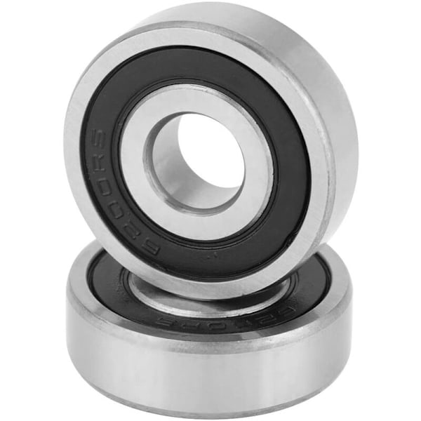 10 stk./sæt kuglelejer 6200- Dobbelt gummi forseglet stål dyb rille kugleleje størrelse 10 x 30 x 9 mm