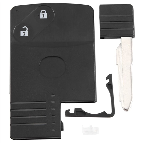 2 knappar Chip Card Fjärrkontroll Nyckel Skal 5 6 -7 -9 RX8 Miata