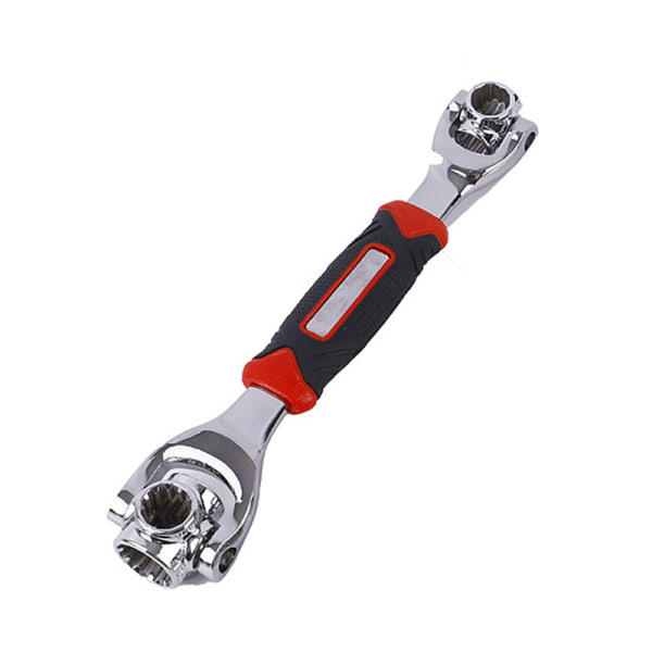 Skruenøgle Dobbelthovedet to-vejs roterende skruenøgle [dobbelt blisterpakning] 48 i en skruenøgle