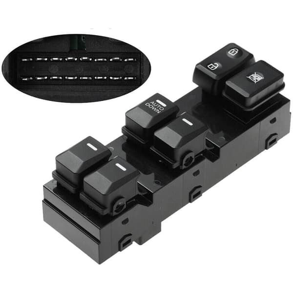 For R 2011-2016 Power Master Venstre Førersiden Power Window Control Switch 93570-3W000 (AUTO NED)