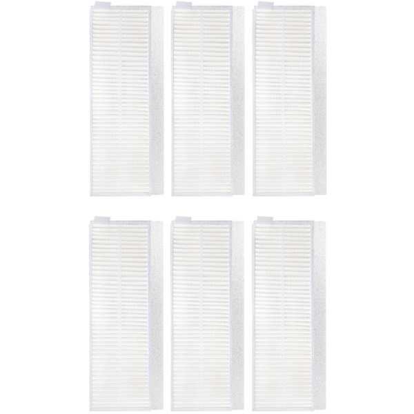 6-pack ersättningsfilter för G1 robotdammsugare tillbehör Mjstg1