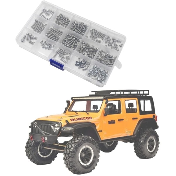 Platt/Rund/Koppskruv Fixeringsmutter för YiKong YK4082 YK4102 YK4103 1/8 1/10 RC Crawler Bil Reservdelar Tillbehör