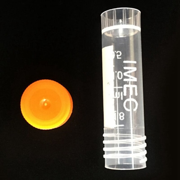 200 st 1,8 ml graderade centrifugrör, laboratorie-kryorör, lock för analys