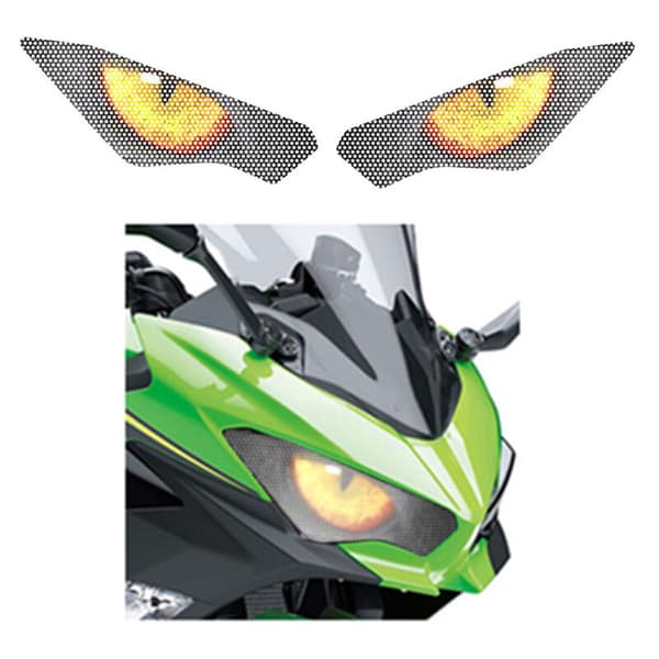 Motorcykelstrålkastarskyddssticker för NINJA400 400 2018-2020 D