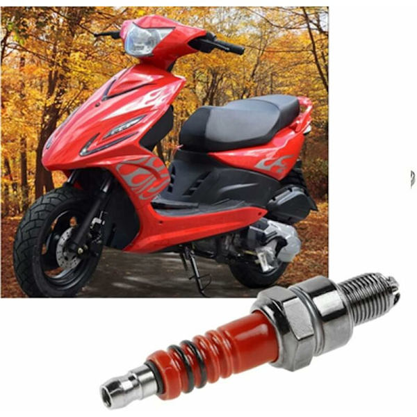 A7TC A7TJC Tændrør med 3 Elektroder Udskiftning til GY6 50cc 70cc 90cc 110cc 125cc Knallert Scooter ATV Quad