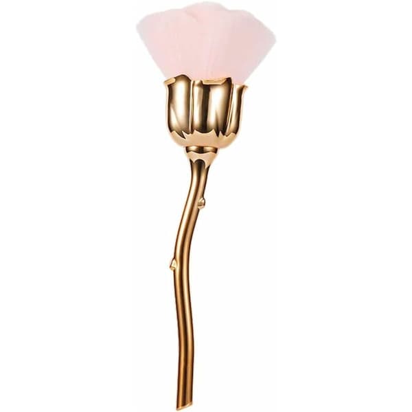 Pink Neglebørste Neglelakbørste Skurebuffer (Guld)-