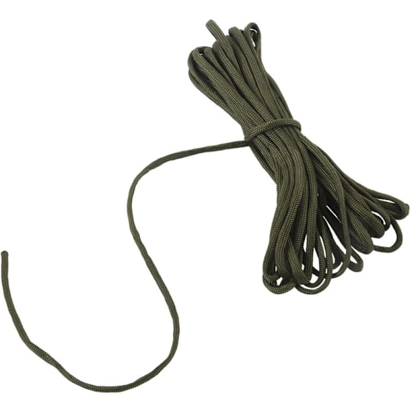 7 Rep Paracord Fallskärmslina Högpresterande Camping Överlevnad Färg: Grön Längd: 8M