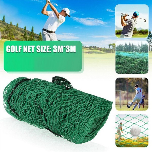 Golfträning Nät Nät Heavy Duty Rep Gräns Sport Barriär Träning Mesh Golf Träningstillbehör 2X2Meters