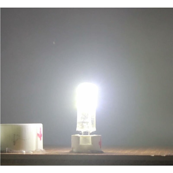 JiuRui LED-pærer G4 LED Maisvinkel Lyskrone Lamper AC DC 12V SMD3014 3W LED Lys LED MAIS CHEMIES LYS CHEMIES ERSTATTER (Lysfarge: Varmt Hvit