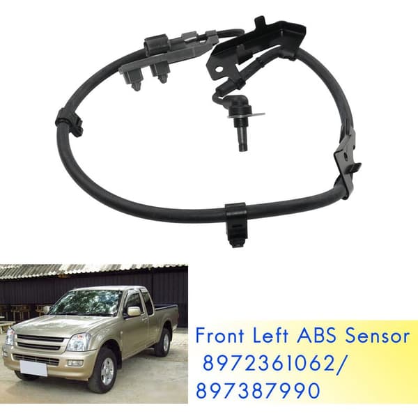 Ny vänster ABS hastighetssensor antisladdsensor FL för D-Max / Rodeo TFS77 / TFS86 / TFS85 2003+ 8972361062 897387990