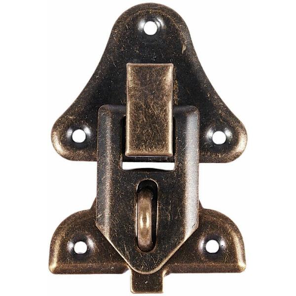 5 stk. Træ Hardware Box Hasp Bronze Box Latch