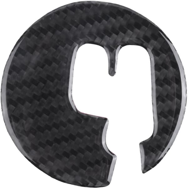 2 stk. til Prius 2012-2015 Bilfiber Kontrol Central Gear Shift Box Panel Cover Trim Sticker Tilbehør, LHD