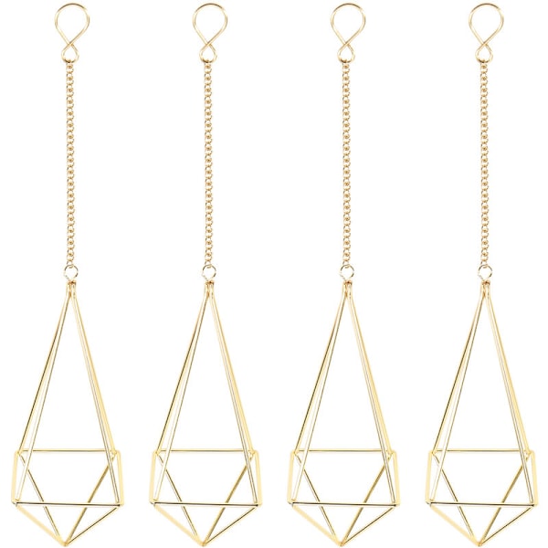 4-pack luftväxt hängande ställning Himmeli dekor geometrisk planter hängande luftväxter Tillandsia hängande ställning