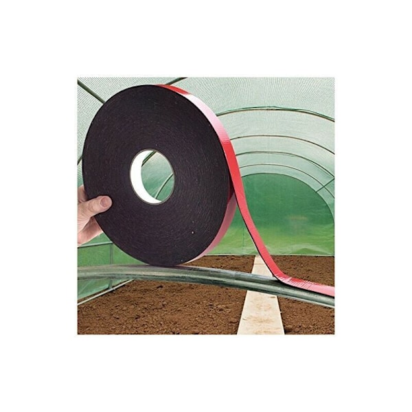 Drivhus Tilbehør, 2 Stykker Varmebestandig og Varmeledende Skumtape til Have Drivhusbuer 20mm×20m