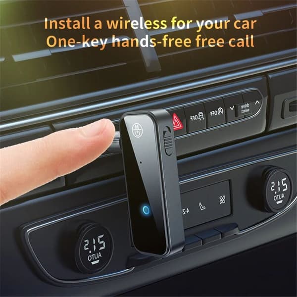 Ny bil mobiltelefon Bluetooth-lydadapter Billadapter Bluetooth-sendermodtager