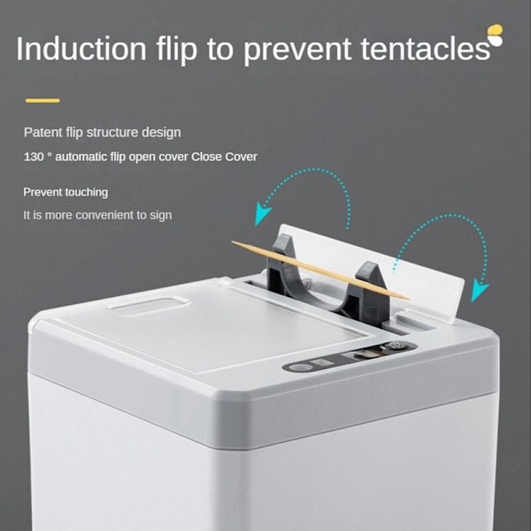 Intelligent Induktion Tandpetare Box Automatisk Pop-Up Elektrisk Tandpetare Maskin Innovativ Hem Blå