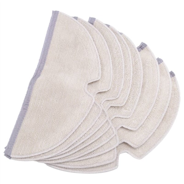 8 Mikrofiberkluter for S5 MAX S6 Pure S50 S51 S55 E4 Mopper Reservedeler Tilbehørssett