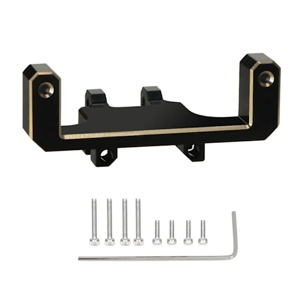Messinkinen servokiinnike sopii ES08MA II -servolle Axial SCX24 JLU C10 1/24 RC-auton päivitysosiin