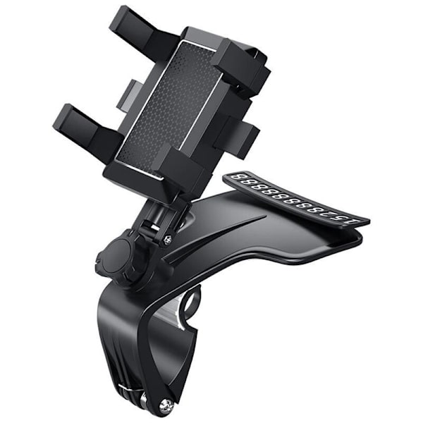 Bil Dashboard Telefonholder Auto 360 Graders Rotation Multifunktionel Gadget Parkering Nummer