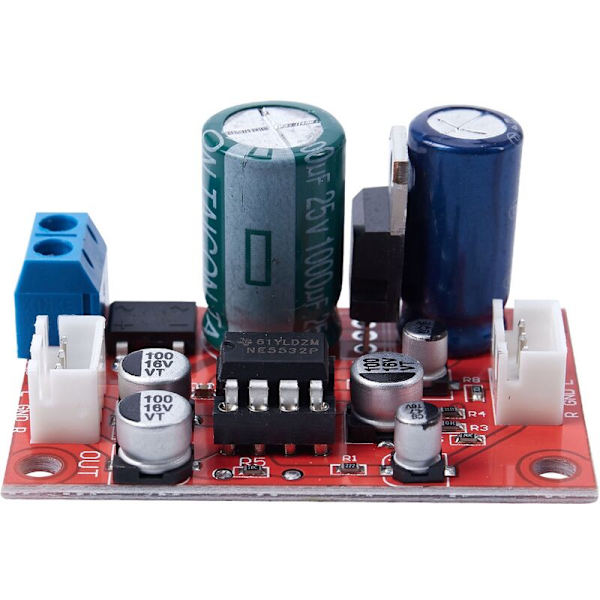 NE5532 Stereo Förförstärkare Magnetisk Huvud Phono Förstärkare Kretskort Rörlig Spole Mikrofon Spole Modul