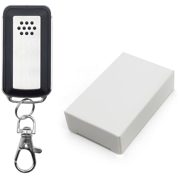Grindsläppsfjärrkontroll, 2-pack 433,92 MHz Garagefjärrkontroller, Universal Grindsläppsbippare för 114253 104257 104251, Kompatibel med A-vid-sen, Ex-tel, T-