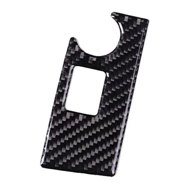 Bilfiber Midtkonsoll Dashbord Navigasjon Bryterknapp Ramme Deksel Trim for C7 2014-2019