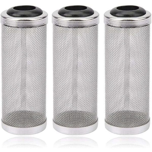 3 stk Akvarium Filterbeskytter, Akvarium Mesh Filterbeskytter, Innløpsfilter for Fisk og Reker, Forhindrer Fisk i å Bli Sugd Inn i Filteret