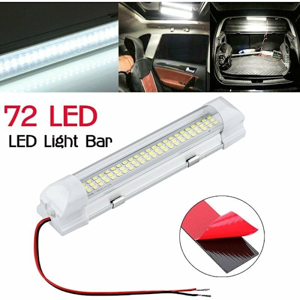 Universaali 12V Valkoinen LED-valonauha Pakettiautolle