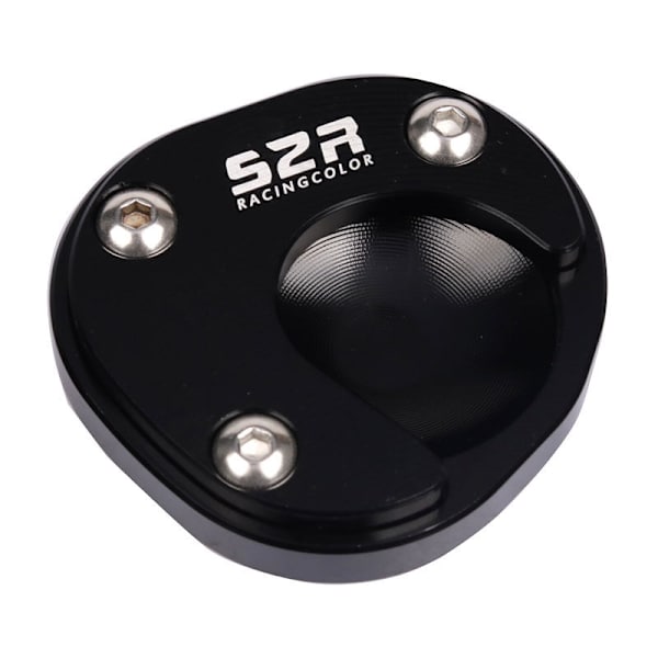 Motorsykkel sidesupport forstørrelsesplate for GPR150 APR125 CR150 APR150-6V CAFE Svart