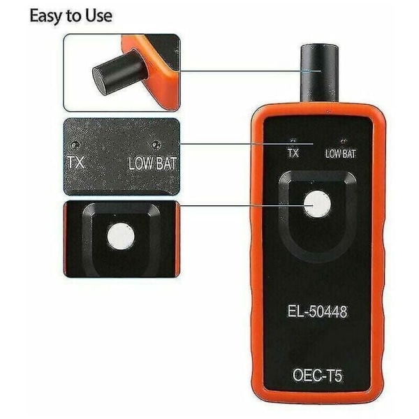 El-50448 Tpms Återställningsverktyg Omlärningsverktyg Automatisk Däcktrycksensor För Gm-fordon