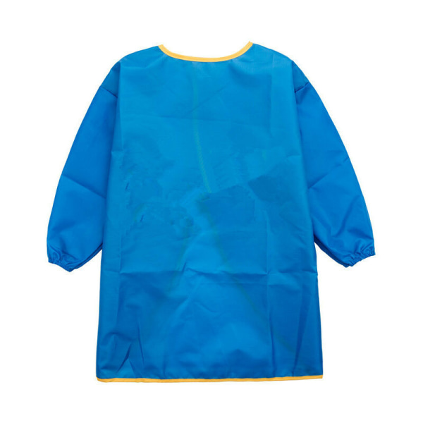 2 st Barnmålning - Barnkläder - Barnförkläde - Långärmad målarförkläde - Lila + Blå, S