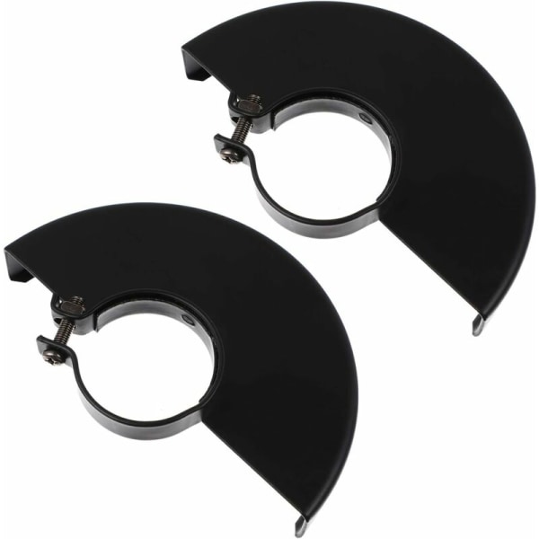 2 stk Black Metal Wheel Guard Protector Cover Sliper erstatning for elektrisk vinkelsliper（100mm）
