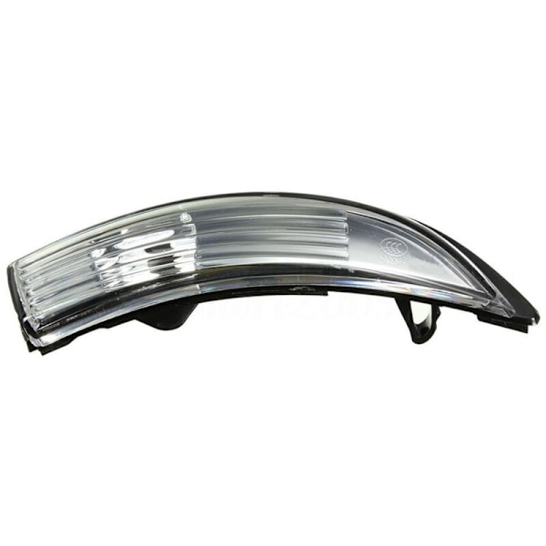 4X Höger Bilspegel Blinkers Dörr Spoiler Cover Repeater Ljus Hus för Fiesta Mk8 2008-2016 Utan Glödlampa
